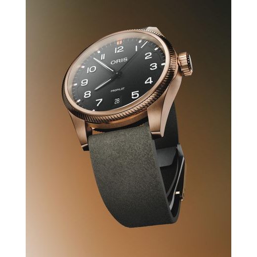 ORIS PROPILOT DATE BRONZE 01 733 7805 3164-07 6 2022BRLC - PROPILOT - ZNAČKY