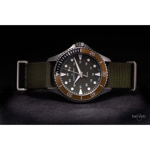 HAMILTON KHAKI NAVY SCUBA QUARTZ H82241961 - KHAKI NAVY - BRANDS