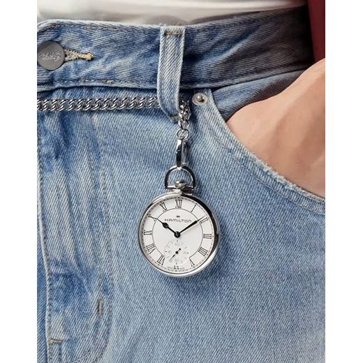 HAMILTON AMERICAN CLASSIC LANCASTER SPECIAL EXCLUSIVE POCKET WATCH H89819120 - AMERICAN CLASSIC - BRANDS