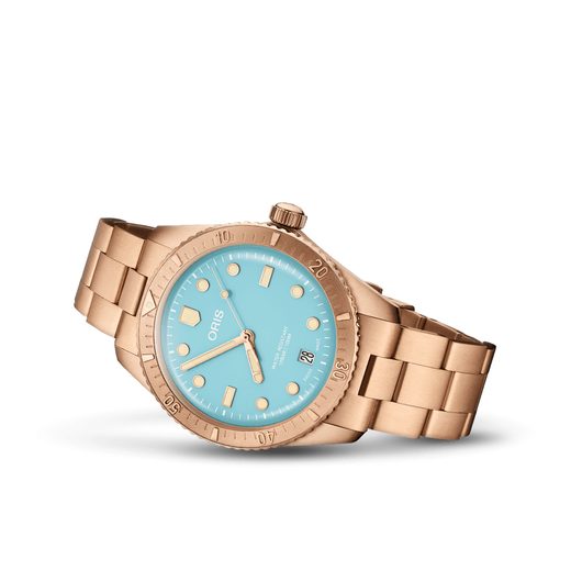 ORIS DIVERS SIXTY-FIVE COTTON CANDY SKY BLUE 01 733 7771 3155-07 8 19 15 - DIVERS - ZNAČKY
