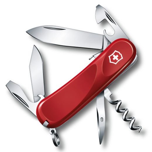 VICTORINOX EVOLUTION GRIP S101 RED - POCKET KNIVES - ACCESSORIES