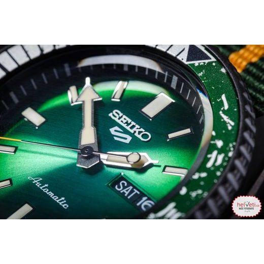 SEIKO 5 SPORTS ROCK LEE LIMITED EDITION SRPF73K1 - NARUTO & BORUTO - BRANDS