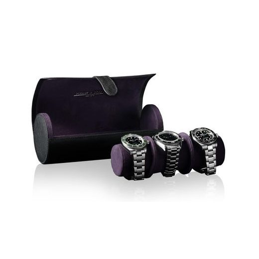 WATCH ROLL CASE HEISSE & SÖHNE RONDO 3 70019-148 - WATCH BOXES - ACCESSORIES