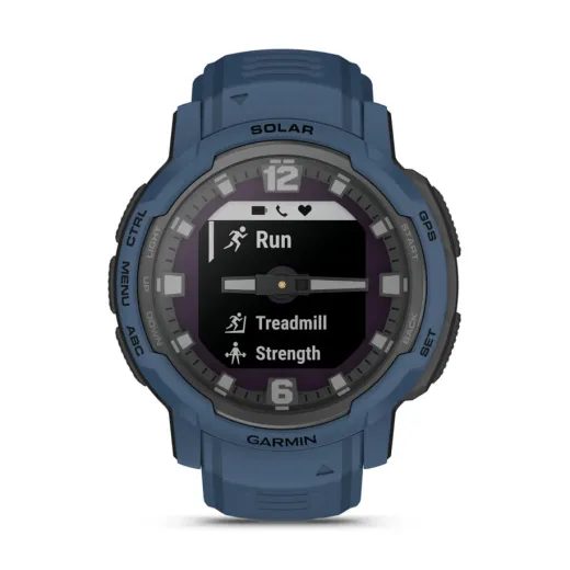 GARMIN INSTINCT® CROSSOVER SOLAR TIDAL BLUE - 010-02730-02 - INSTINCT CROSSOVER - BRANDS