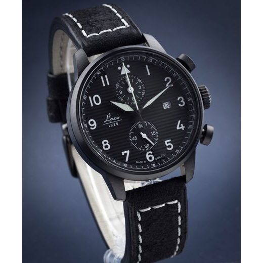 LACO LAUSANNE QUARTZ CHRONOGRAPH - PILOT BASIC - BRANDS