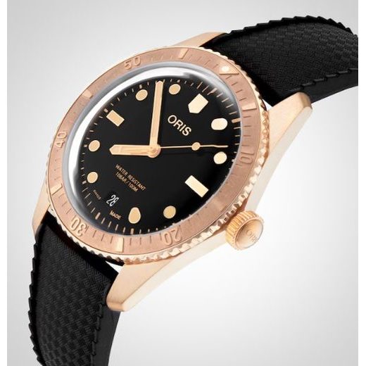 ORIS DIVERS SIXTY-FIVE DATE SEPIA 01 733 7771 3154-07 4 19 18BR - DIVERS - BRANDS