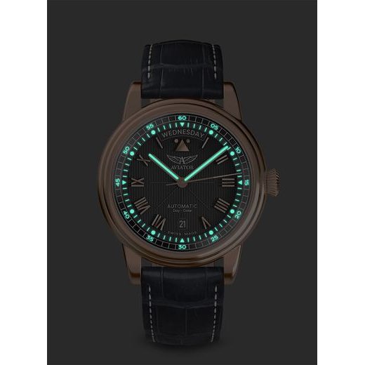 AVIATOR DOUGLAS DAY-DATE 41 AUTOMATIC V.3.35.2.275.4 - DOUGLAS DAY-DATE - BRANDS