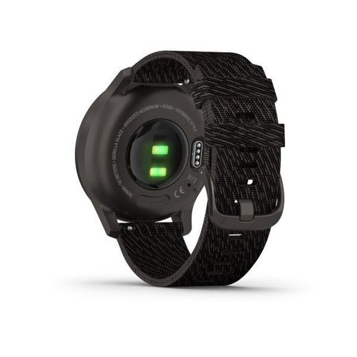 GARMIN VIVOMOVE3 STYLE, SLATE/BLACK NYLON BAND 010-02240-23 - VIVOMOVE3 STYLE - BRANDS