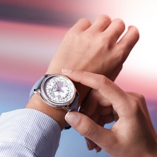 FREDERIQUE CONSTANT MANUFACTURE CLASSIC WORLDTIMER AUTOMATIC LIMITED EDITION FC-719LBWD3DH6 - MANUFACTURE - BRANDS