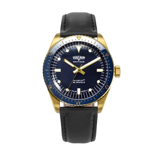 VULCAIN SKINDIVER NAUTIQUE GOLD / BLUE - SKINDIVER NAUTIQUE - ZNAČKY