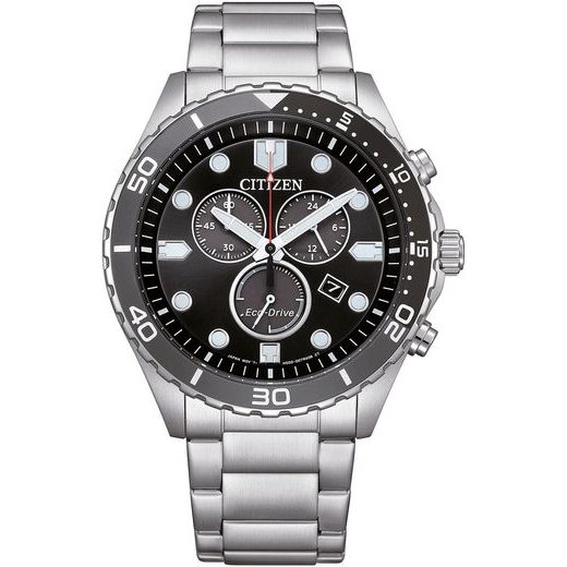 CITIZEN ECO-DRIVE SPORTY AQUA CHRONOGRAPH AT2568-82E - SPORTS - BRANDS