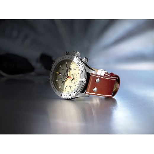 TRASER AVIATOR JUNGMEISTER WATCH, LEATHER - HERITAGE - BRANDS