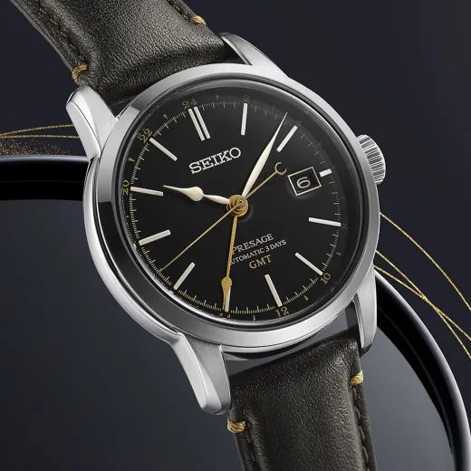 SEIKO PRESAGE SPB447J1 CRAFTSMANSHIP URUSHI GMT - PRESAGE - ZNAČKY