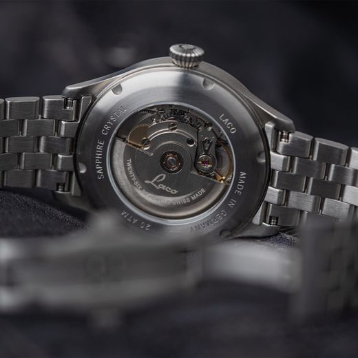 LACO FLIEGER KARLSRUHE PRO BLAU 43 AUTOMATIC - FLIEGER PRO - ZNAČKY