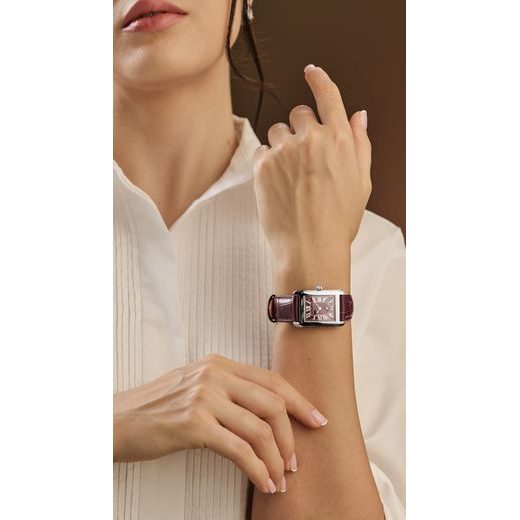 FREDERIQUE CONSTANT CLASSICS CARRÉE SMALL SECONDS QUARTZ FC-235BRG2C6 - CLASSICS LADIES - MĂRCI
