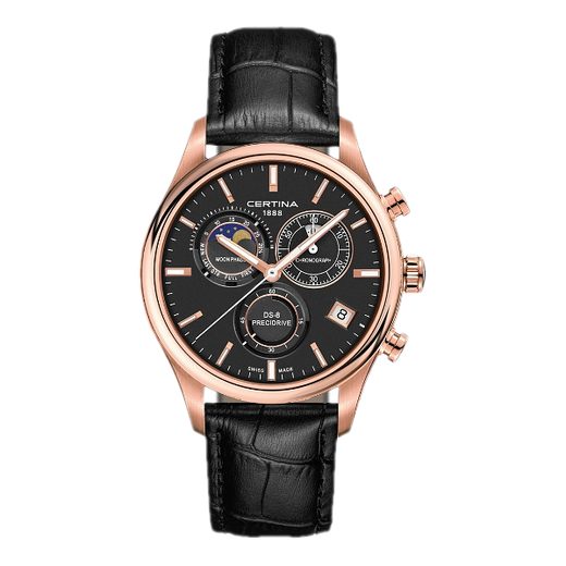 CERTINA DS-8 CHRONOGRAPH MOON PHASE C033.450.36.051.00 - CERTINA - ZNAČKY