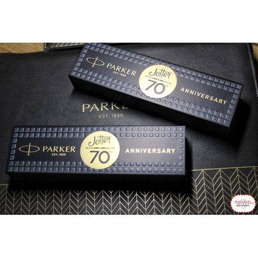 PARKER JOTTER SE 70TH STAINLESS STEEL CT BALLPOINT PEN 1502/1805530 - PENS AND DIARIES - ACCESSORIES