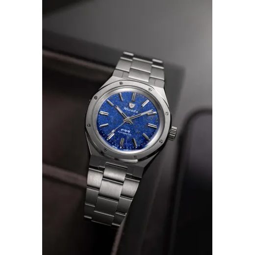 NIVADA GRENCHEN F77 TITANIUM LAPIS LAZULI - F77 - BRANDS