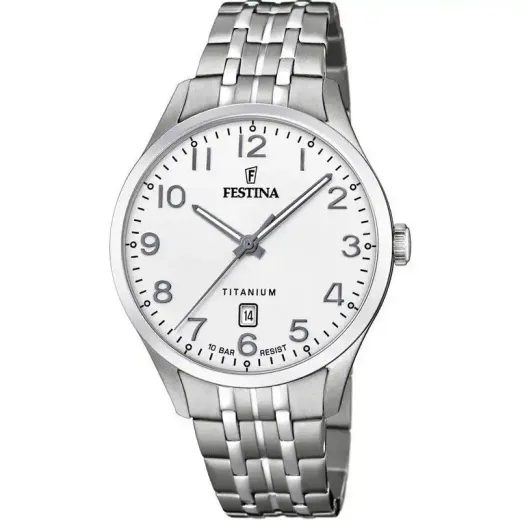 SET FESTINA TITANIUM DATE 20466/1 A 20468/1 - WATCHES FOR COUPLES - WATCHES