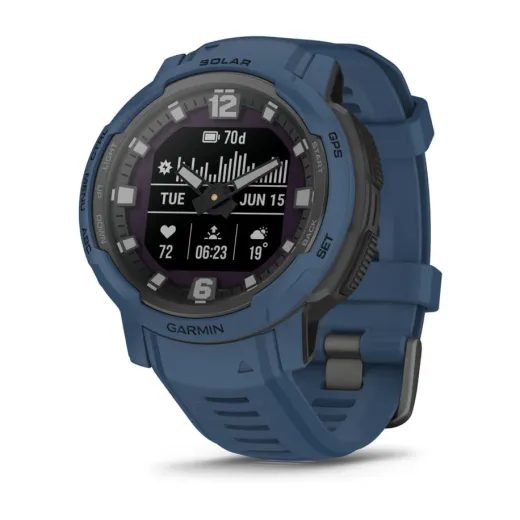 GARMIN INSTINCT® CROSSOVER SOLAR TIDAL BLUE - 010-02730-02 - INSTINCT CROSSOVER - ZNAČKY