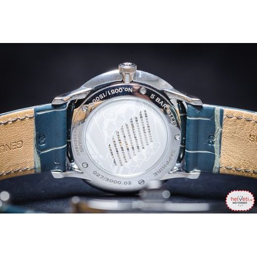 JUNGHANS MEISTER HANDAUFZUG TERRASSENBAU 27/3000.02 - HAND-WINDING - ZNAČKY