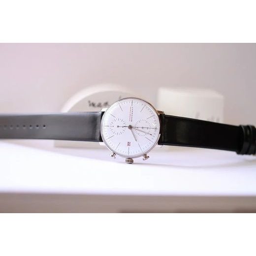 JUNGHANS MAX BILL CHRONOSCOPE 100 JAHRE BAUHAUS 027/9900.02 - JUNGHANS - ZNAČKY