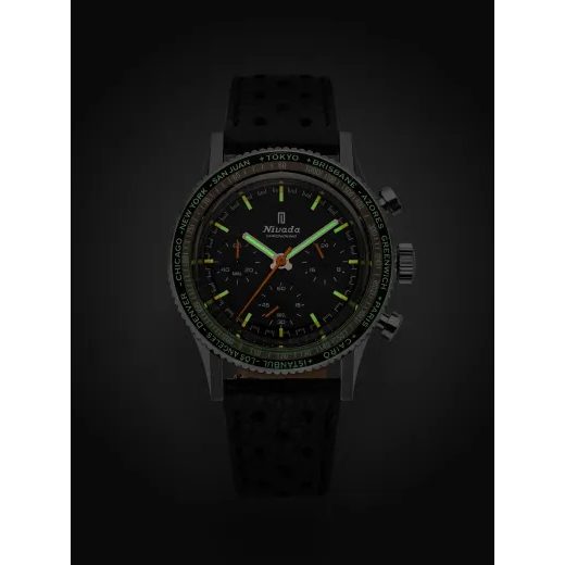 NIVADA GRENCHEN CHRONOKING MECAQUARTZ - INTER. BEZEL - CHRONOMASTER - ZNAČKY