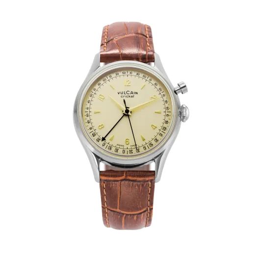VULCAIN CRICKET TRADITION 39 MM - EGGSHELL - CRICKET TRADITION - ZNAČKY