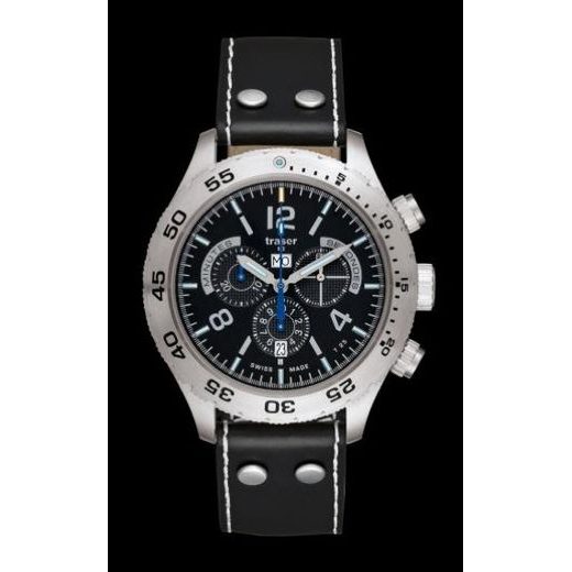 TRASER CLASSIC ELEGANCE CHRONOGRAPH LEATHER - TRASER - BRANDS