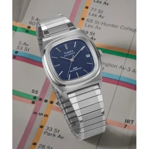 TIMEX AUTOMATIC 1983 E LINE REISSUE TW2Y07400UK - TIMEX - ZNAČKY