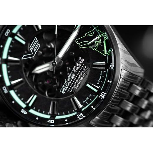 VOSTOK EUROPE GELEŽINIS VILKAS IRON WOLF LIMITOVANÁ EDICE NH72-326D777 - LIMITOVANÉ EDICE - ZNAČKY
