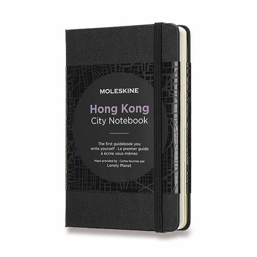 ZÁPISNÍK MOLESKINE CITY HONG KONG - TVRDÉ DESKY - M, LINKOVANÝ 1331/1414046 - DIÁŘE A ZÁPISNÍKY - OSTATNÍ