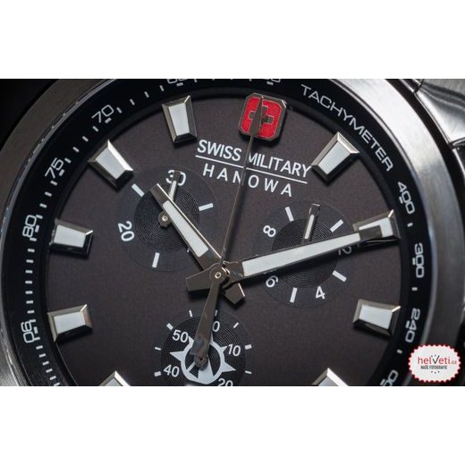 SWISS MILITARY HANOWA PLATOON CHRONO NIGHT VISION SMWGI2100202 - PLATOON CHRONO NIGHT VISION - ZNAČKY