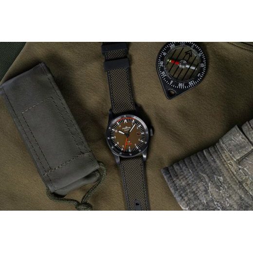 FORTIS FLIEGER F-39 WERK 7 TACTICAL GREEN LIMITED EDITION F4220029 - FLIEGER - BRANDS