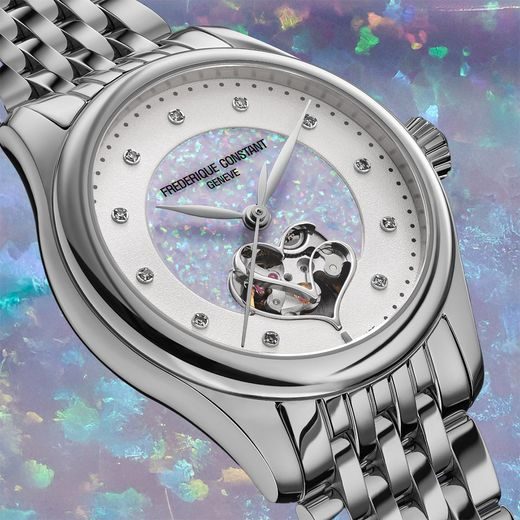 FREDERIQUE CONSTANT CLASSICS LADIES AUTOMATIC DOUBLE HEART BEAT FC-313OBD3B6B - CLASSICS LADIES - BRANDS