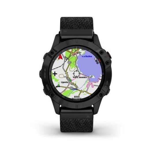 GARMIN FENIX6 PRO SAPPHIRE, BLACKDLC/BLACKNYLON BAND (MAP/MUSIC) 010-02158-17 - GARMIN - ZNAČKY