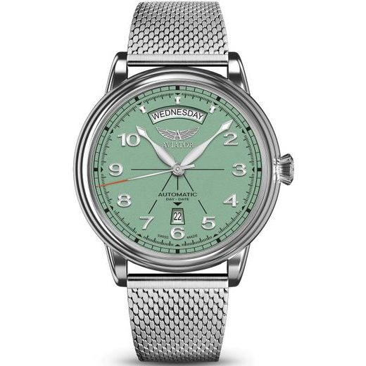 AVIATOR DOUGLAS DAY-DATE 45 AUTOMATIC V.3.44.0.403.5 - DOUGLAS DAY-DATE - BRANDS