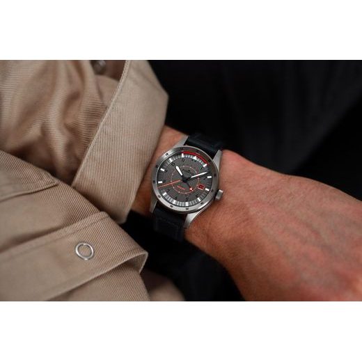 FORTIS FLIEGER F-43 TRIPLE-GMT TITANIUM ORANGE COSC F4260003 - FLIEGER - BRANDS