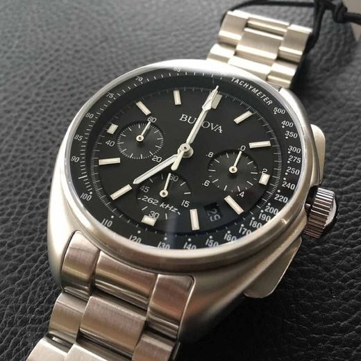 BULOVA 96B258 LUNAR PILOT CHRONOGRAPH WATCH - ARCHIVE SERIES - BRANDS