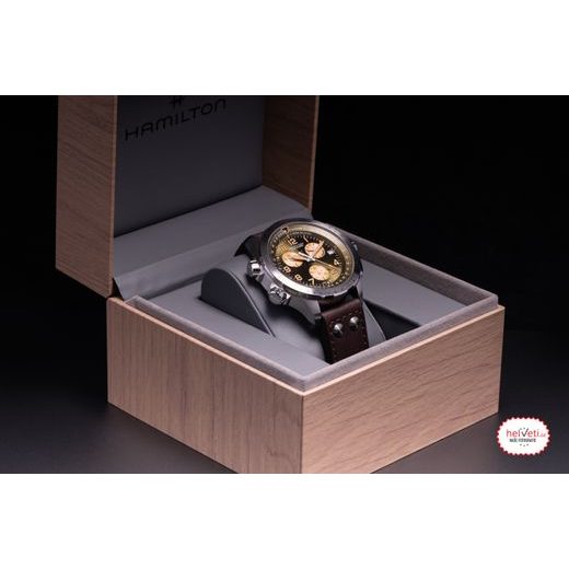 HAMILTON KHAKI AVIATION X-WIND GMT CHRONO QUARTZ H77932560 - KHAKI AVIATION - BRANDS