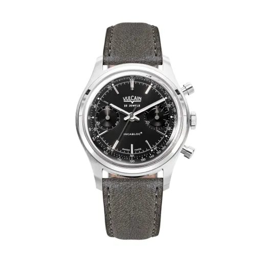 VULCAIN CHRONOGRAPH 70'S - BLACK - CHRONOGRAPH 1970'S - ZNAČKY