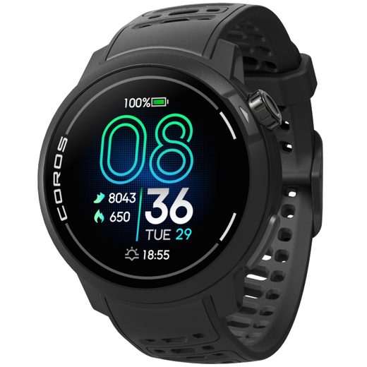 COROS PACE PRO GPS SPORT WATCH BLACK WPACEP-BLK - PACE PRO - BRANDS