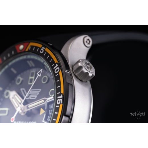 VOSTOK EUROPE BATISCAFOS AUTOMATIC NH35-511E767 - BLACK RUBBER STRAP - BATISCAFOS - BRANDS
