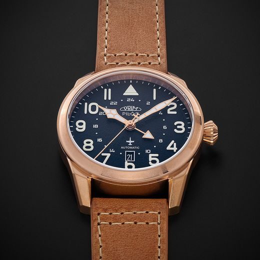 PRIM PILOT DUAL TIME - E W91P.13250.E - AUTOMATIC - MĂRCI