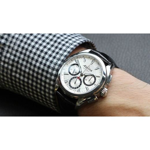 ALPINA ALPINER 4 MANUFACTURE FLYBACK CHRONOGRAPH AL-760SB5AQ6 - ALPINA - BRANDS