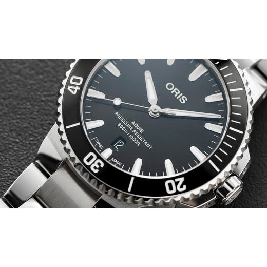 ORIS AQUIS DATE 41,5 MM 01 733 7787 4154-07 8 22 04PEB - AQUIS - ZNAČKY