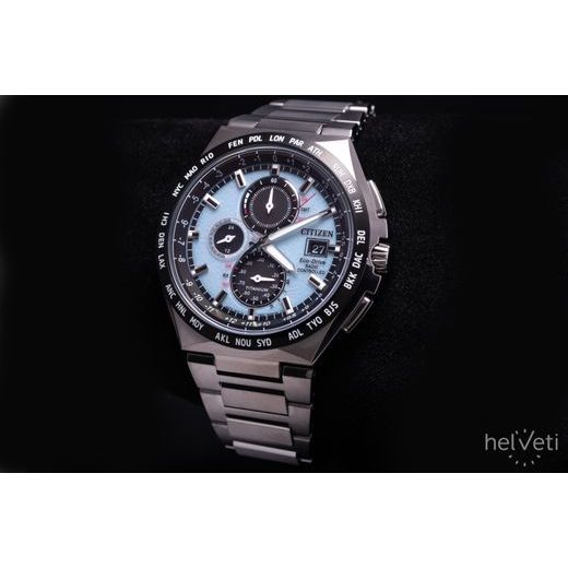CITIZEN WORLDTIME RADIO CONTROLLED SUPER TITANIUM AT8238-84M - SUPER TITANIUM - MĂRCI