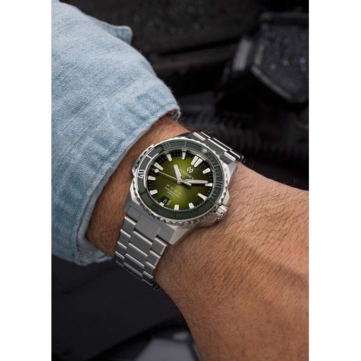 FORMEX REEF 39,5 AUTOMATIC CHRONOMETER GREEN DIAL - REEF - BRANDS