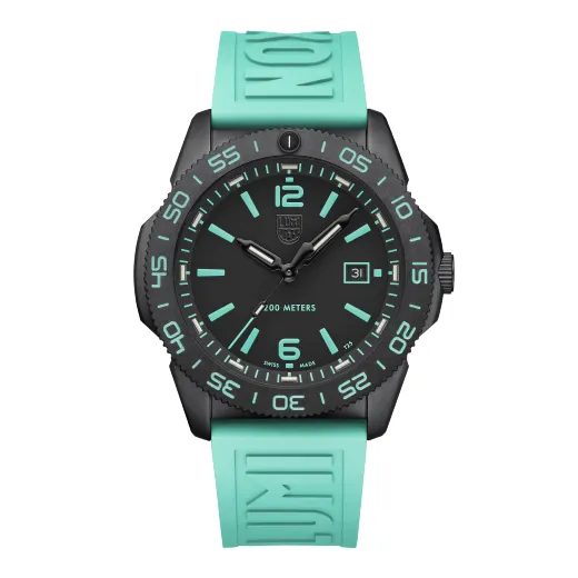 LUMINOX PACIFIC DIVER 3120 TRANSFORMATIVE TEAL EDIȚIE LIMITATĂ XS.3124.N.SET - SEA - MĂRCI