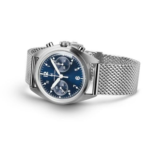 HAMILTON KHAKI AVIATION PILOT PIONEER MECHANICAL CHRONO H76409140 - KHAKI AVIATION - BRANDS